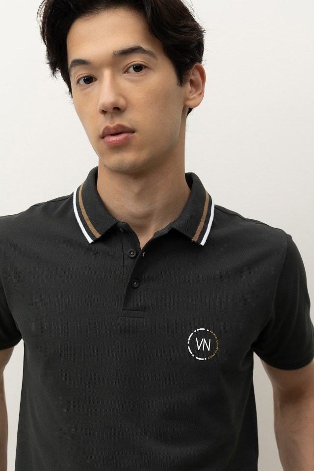 Polo Regular com Logo