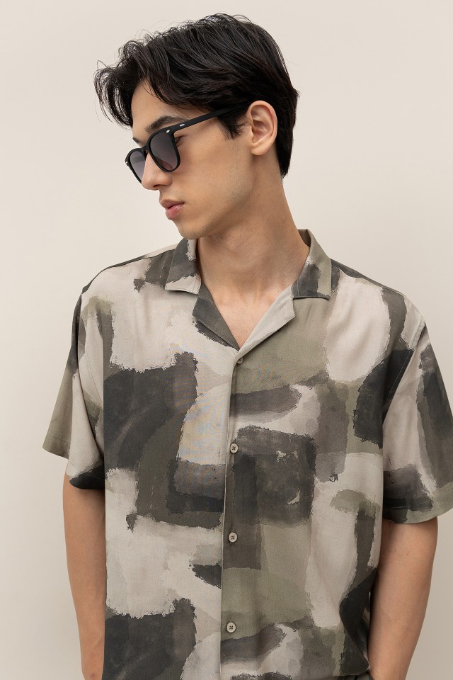 Camisa Relaxed Estampada
