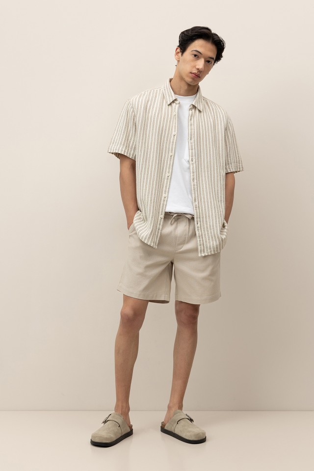 Shorts Jogger Texturizados