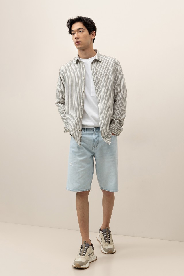 Pantalones Cortos Jeans Regular Fit