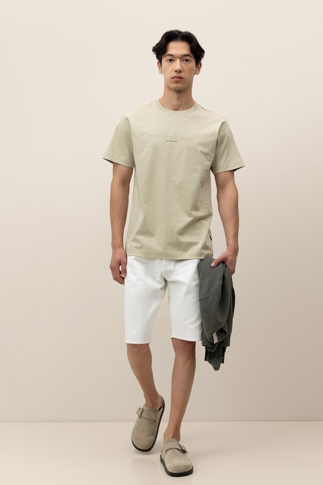 Shorts Regular Fit de Sarga