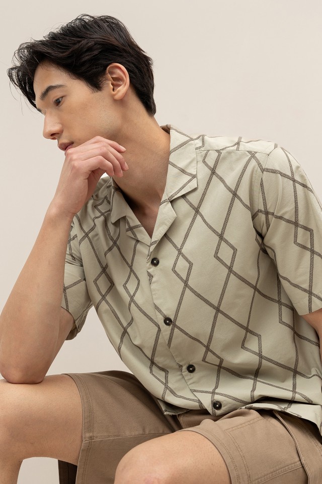 Camisa Relaxed Bordada