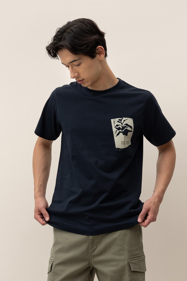 T-Shirt Regular Fit Estampada
