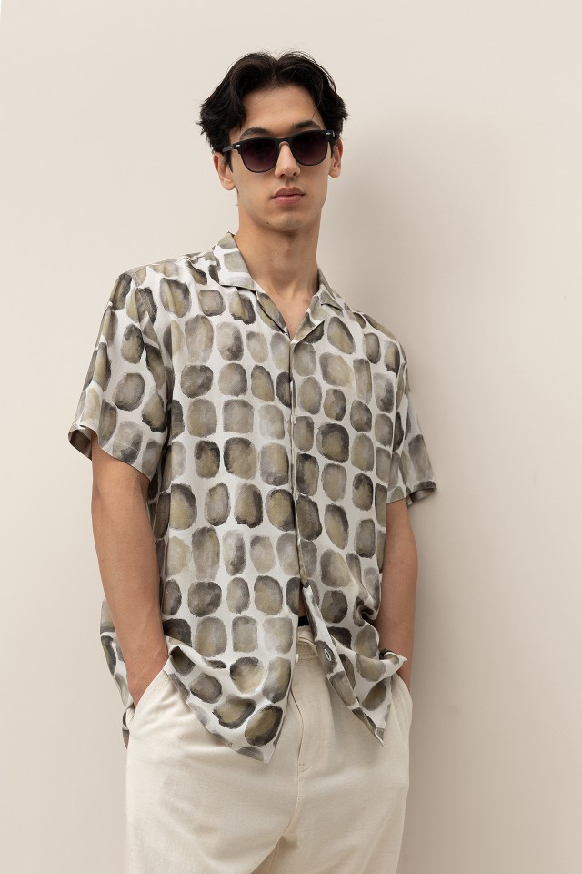 Camisa Relaxed Estampada