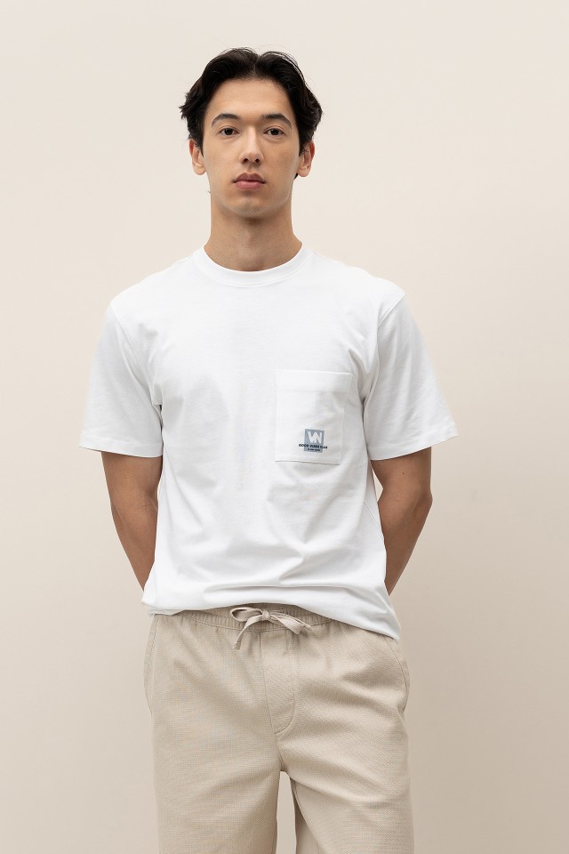 T-Shirt with Printed Pocket T-Shirt with Printed Pocket