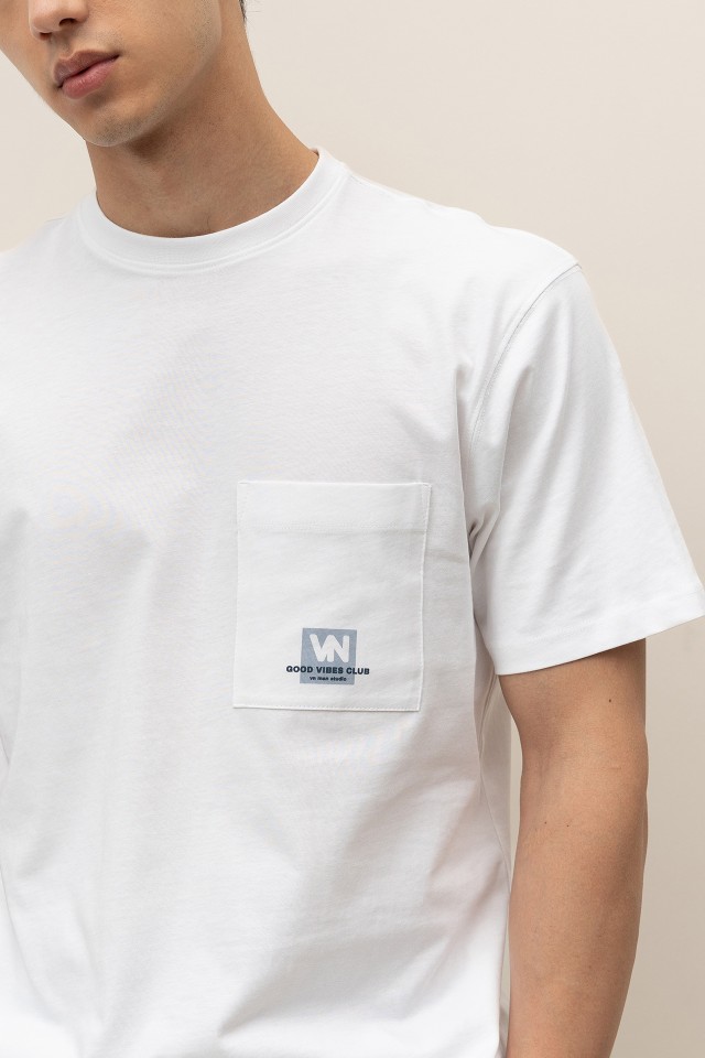 T-Shirt with Printed Pocket T-Shirt with Printed Pocket