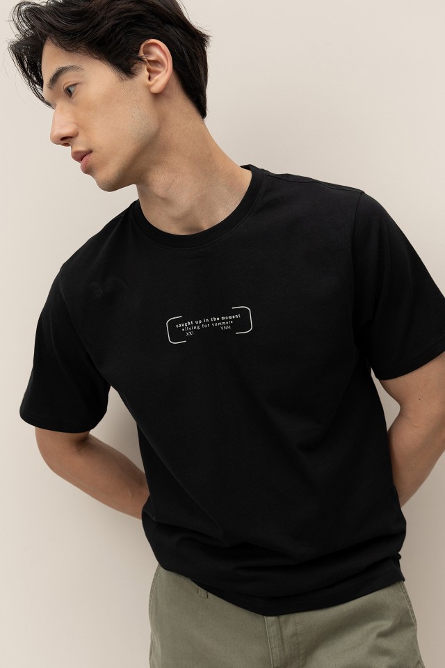 T-Shirt Regular Fit Estampada