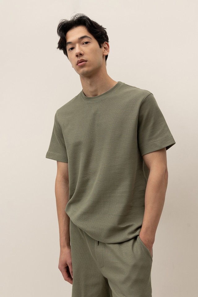 T-shirt Relaxed com Patch