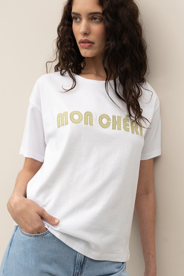 T-Shirt Relaxed Bordada T-Shirt Relaxed Bordada