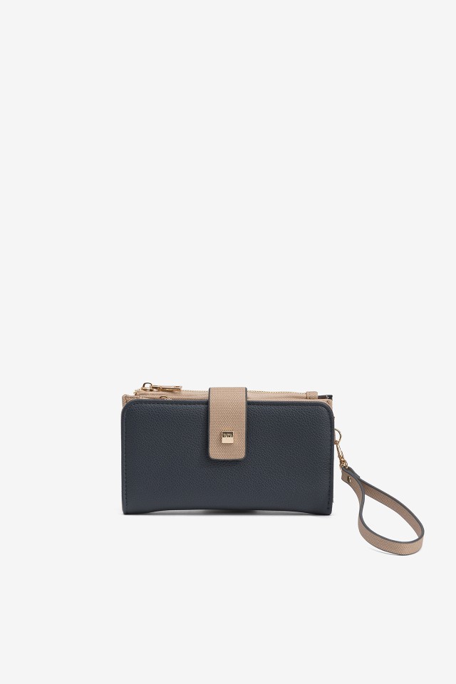 Monedero Bicolor con Solapa