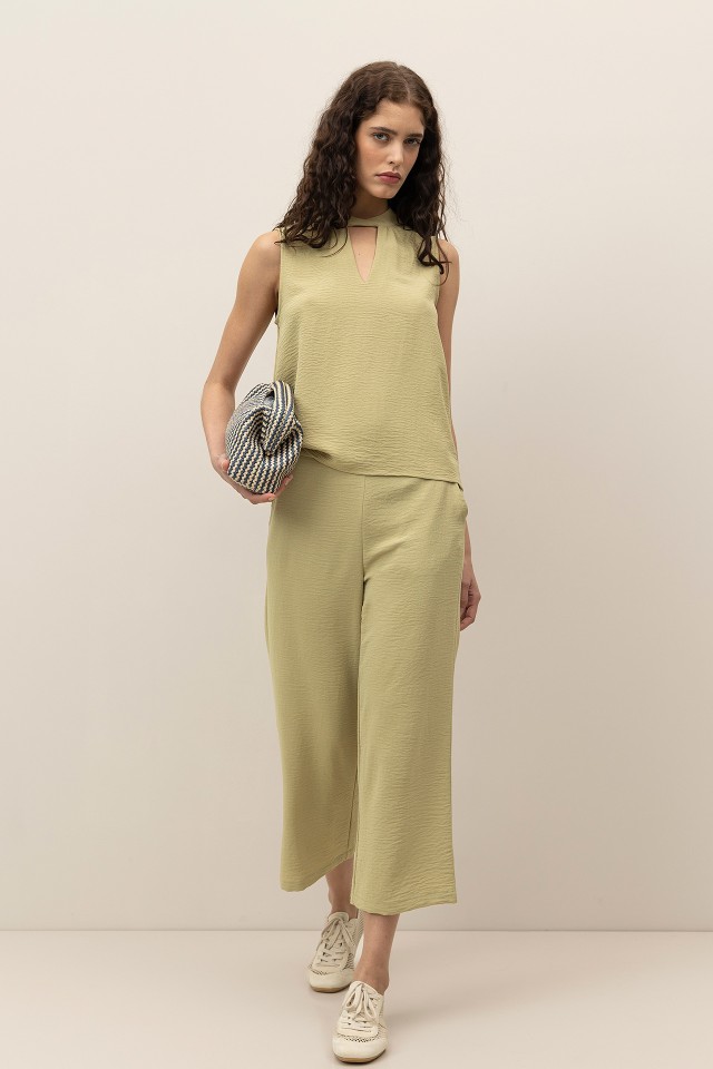 Pantalones Culotte Fluidos
