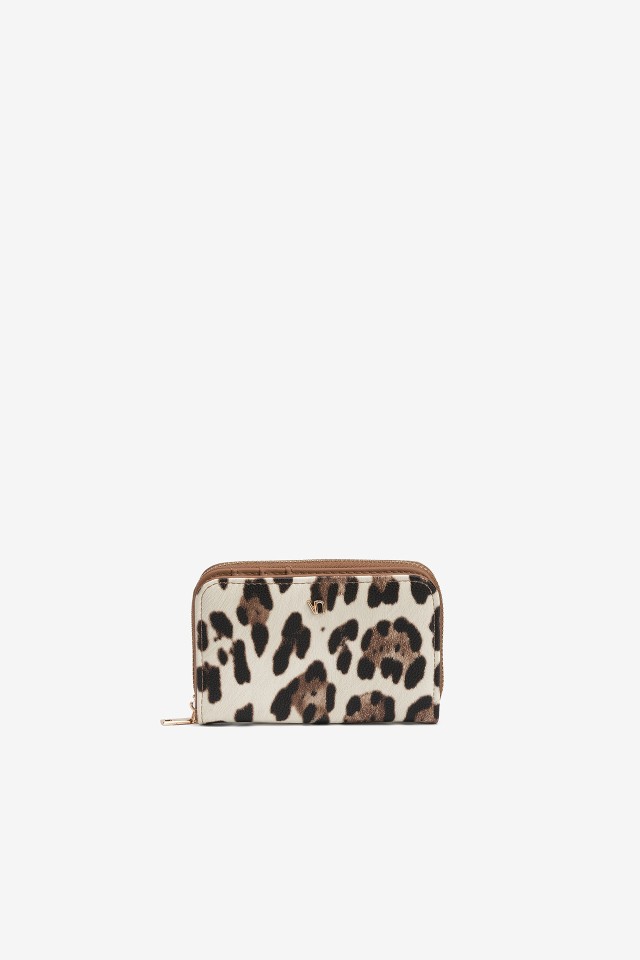 Monedero Estampado Leopardo