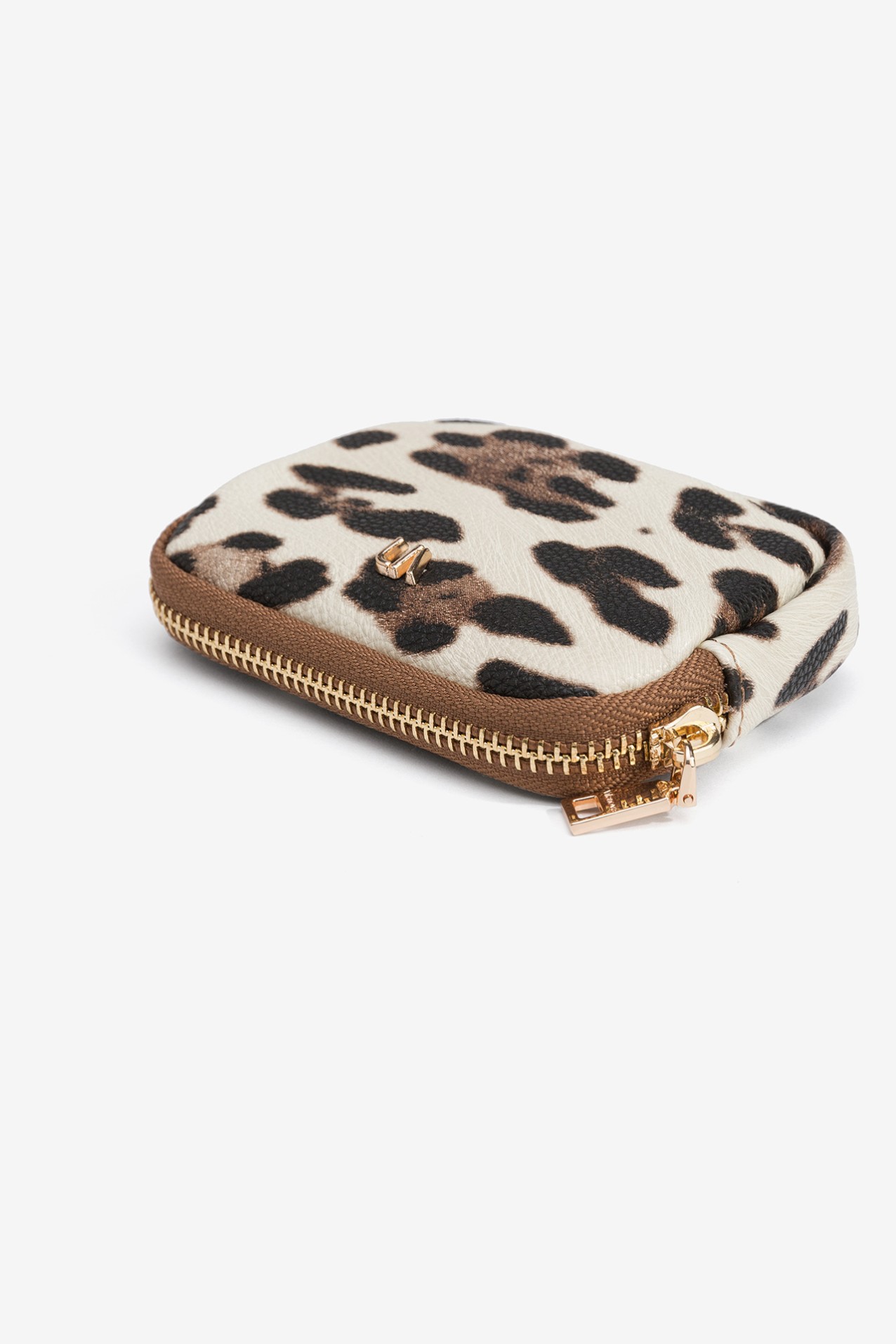 Leopard-Print Small Pouch