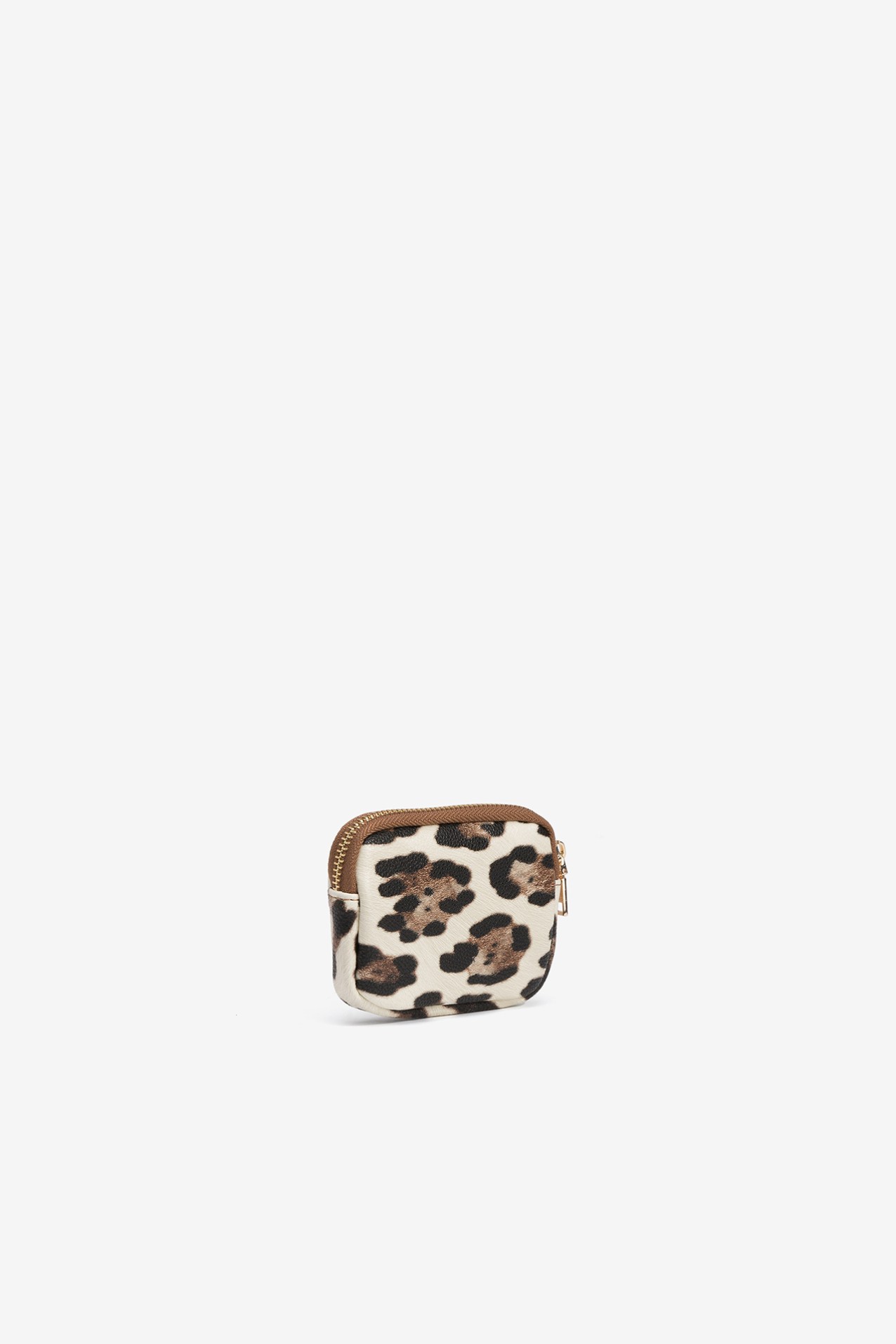 Leopard-Print Small Pouch