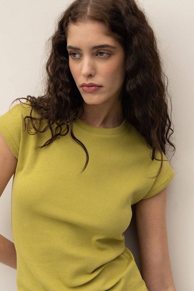 Ribbed Slim-Fit T-Shirt