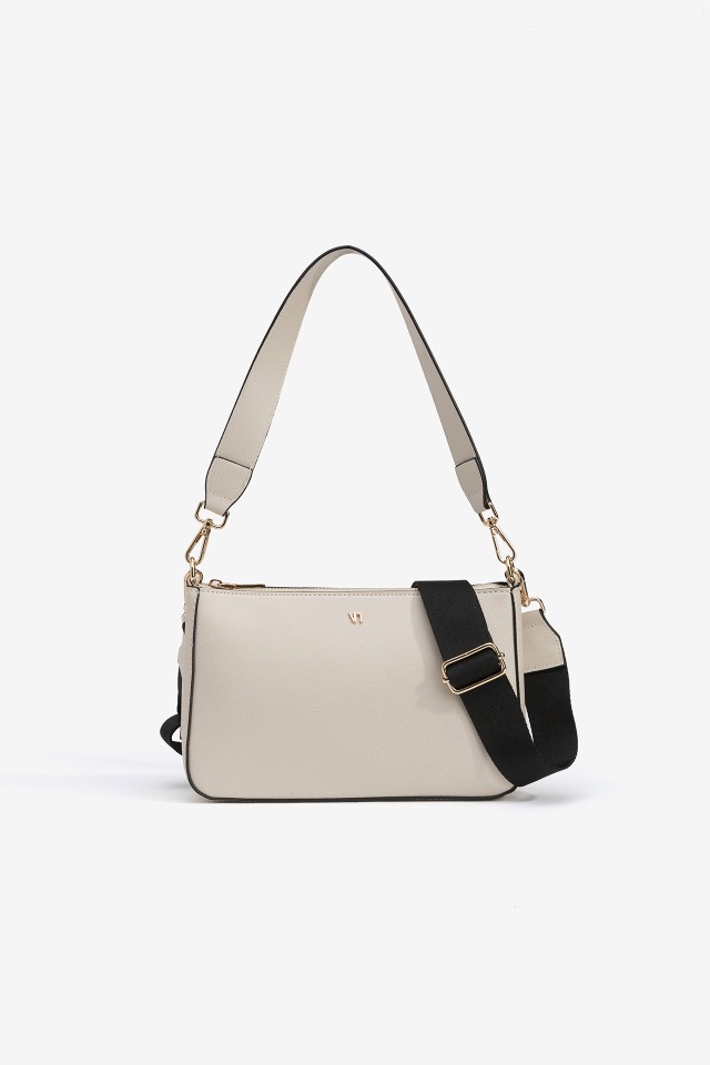 Faux Leather Crossbody Bag