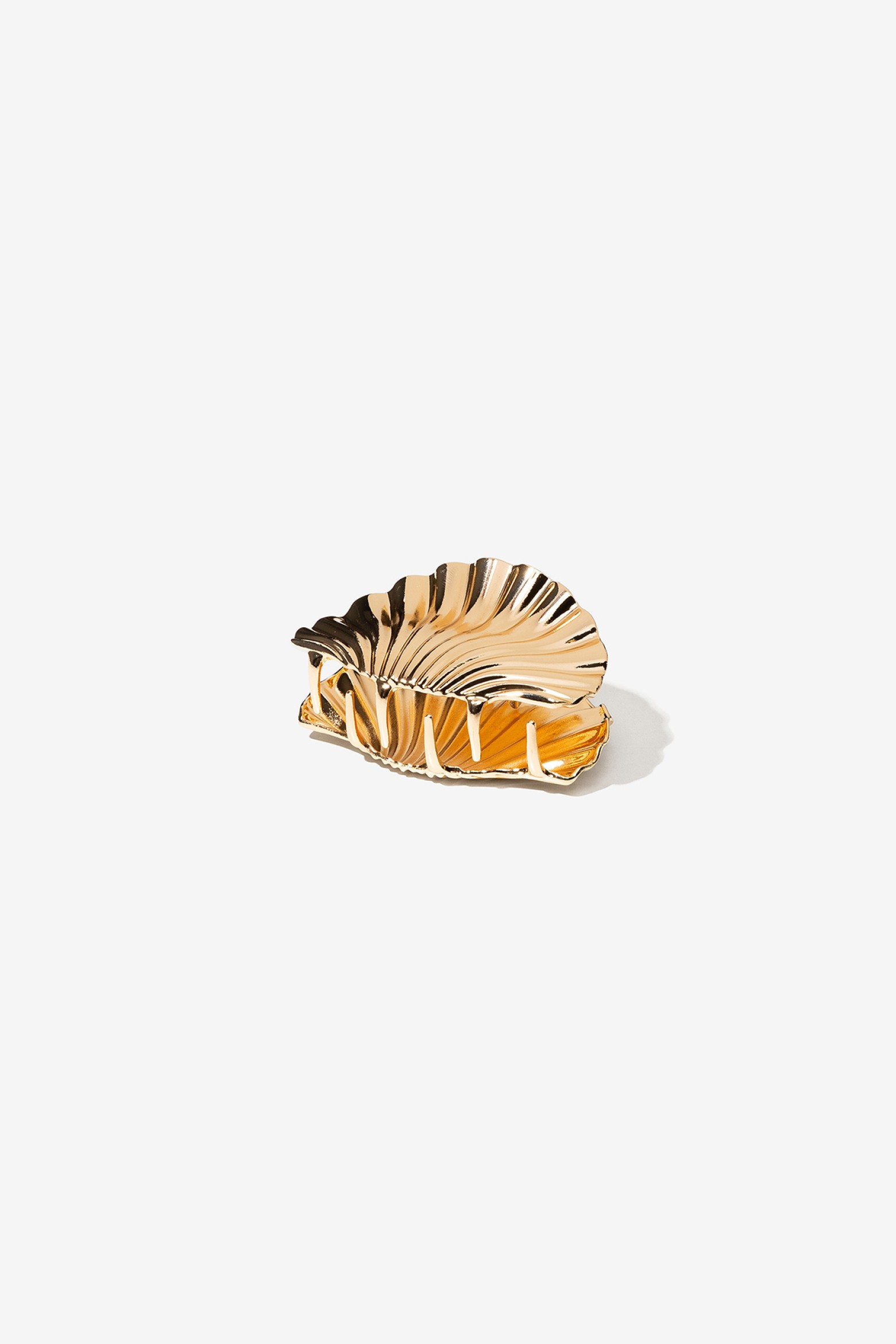 Metallic Shell Hair Clip