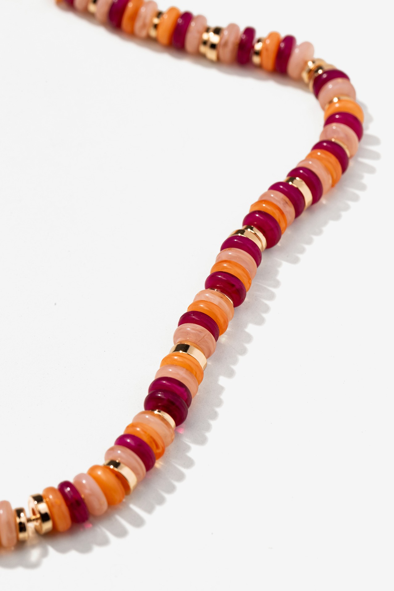 Colar Missangas Acrlicas