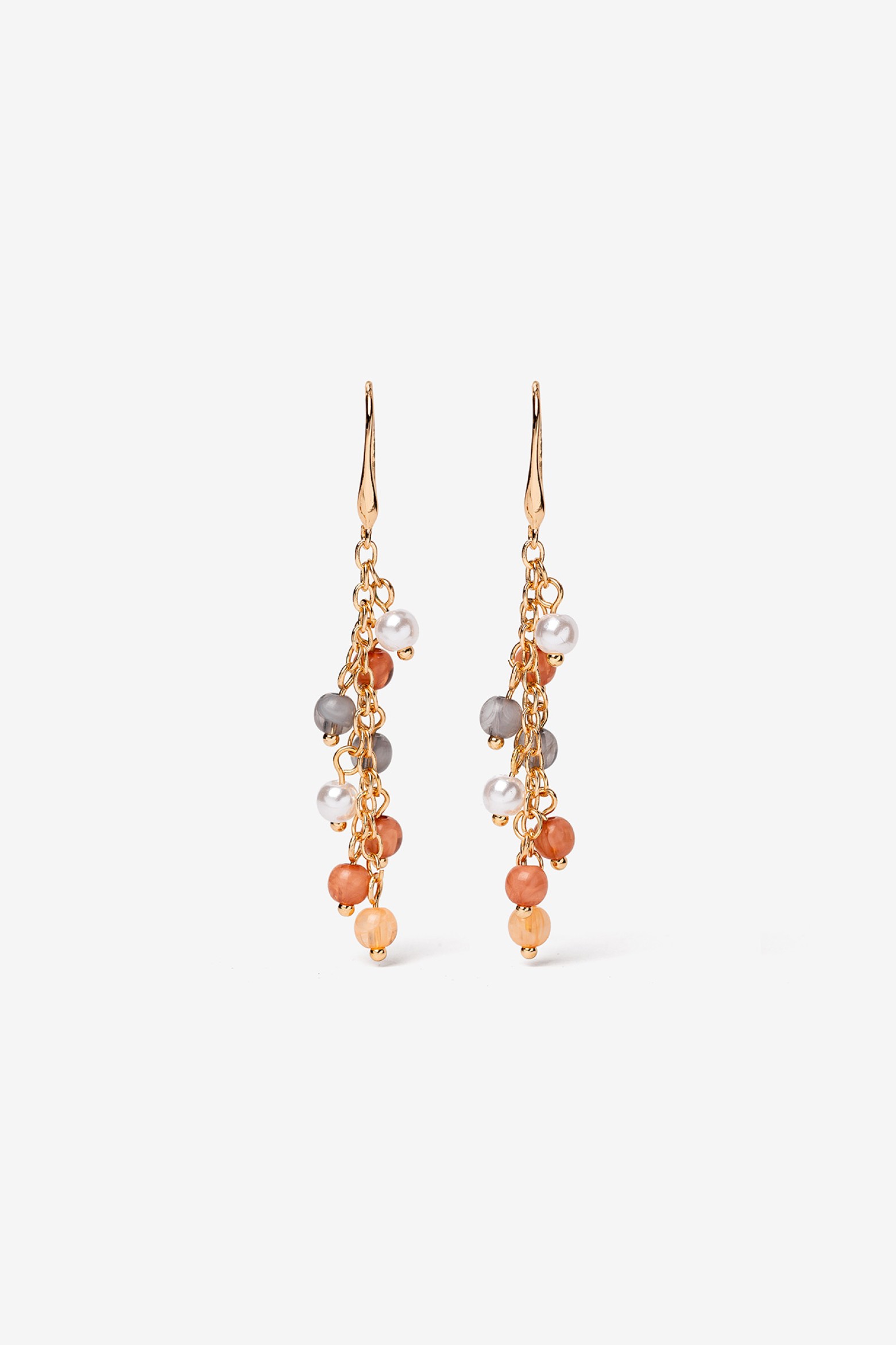 Pendientes Largos con Cuentas