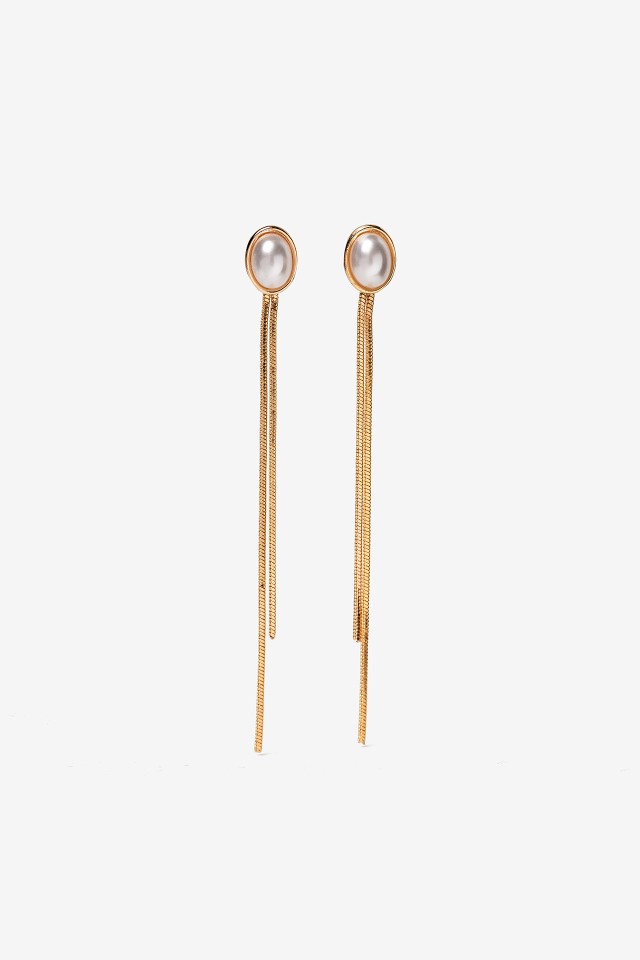 Pendientes con Flecos Metlicos