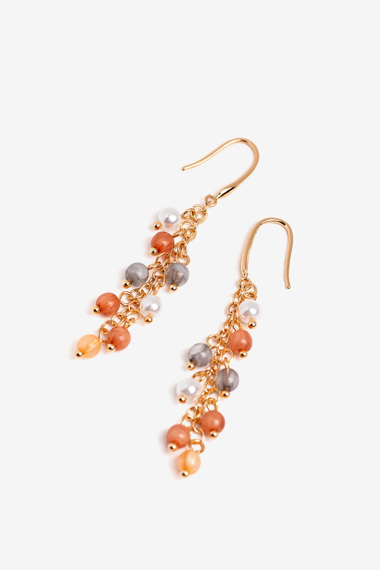 Brincos Longos com Missangas