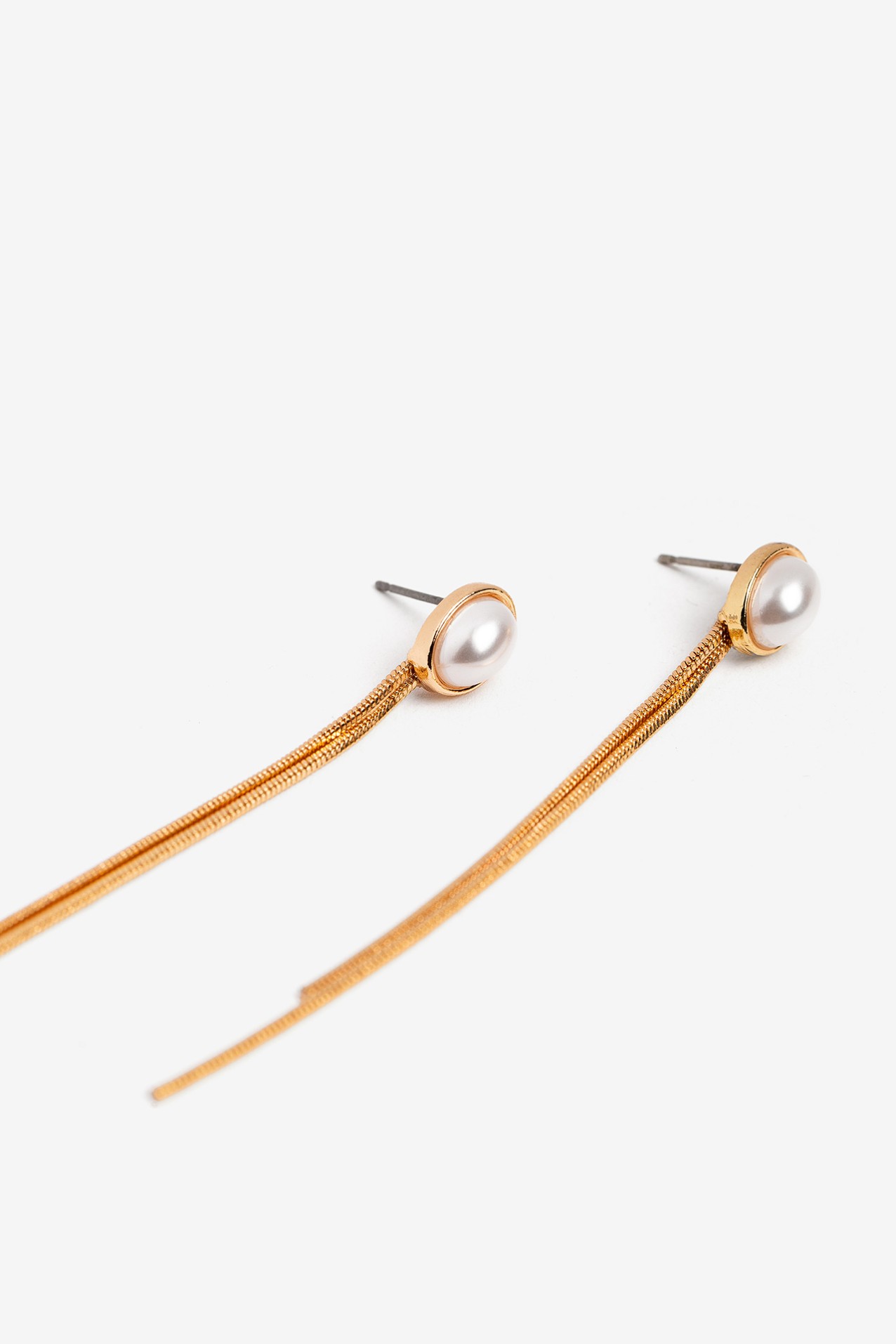 Brincos Franjas Metlicas