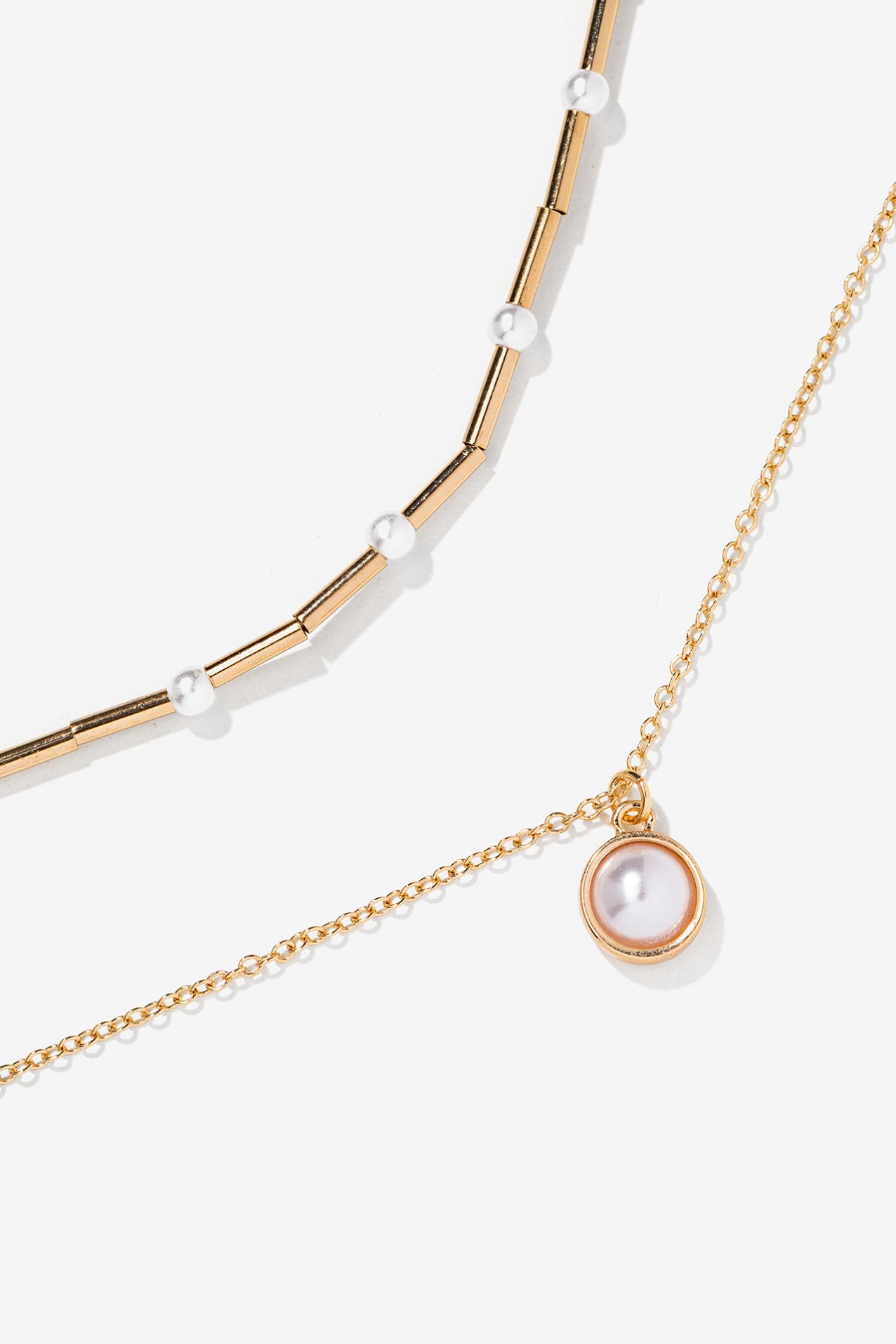 Pearl-Effect Necklace Pack