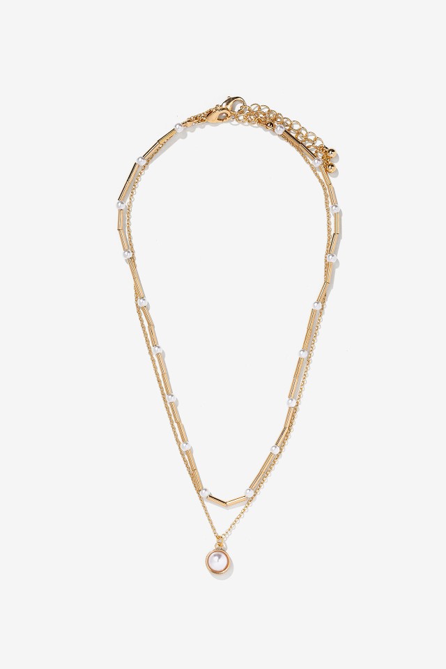 Pearl-Effect Necklace Pack