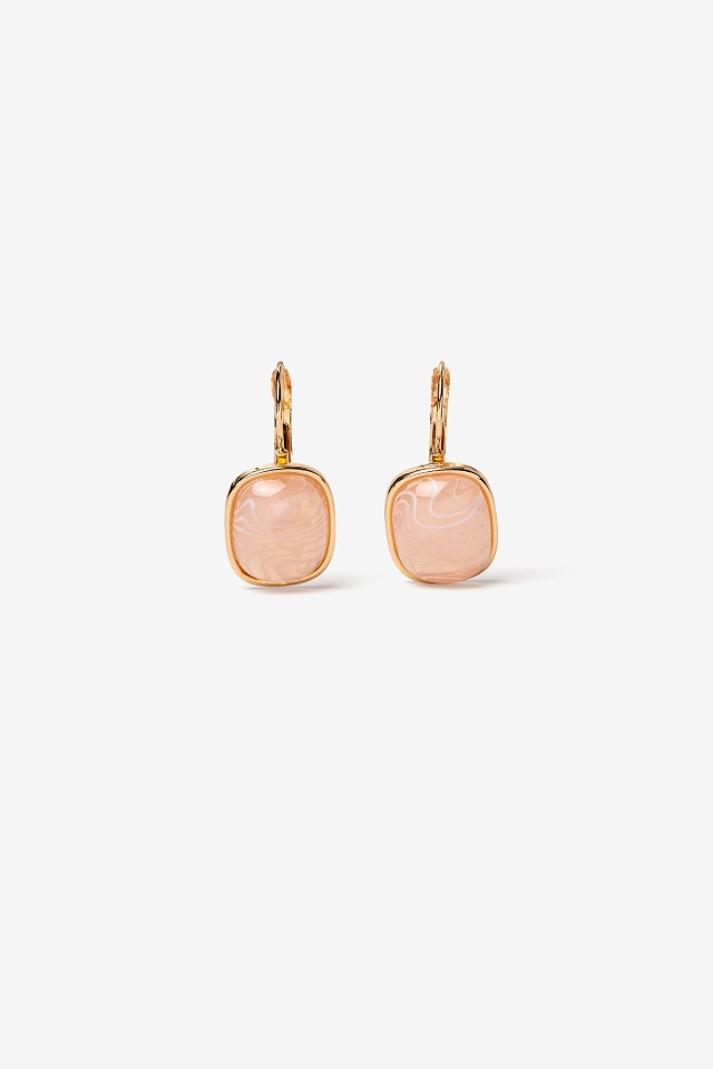Pendientes con Detalle Acrlico