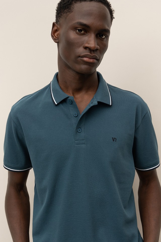 Embroidered Cotton Polo Embroidered Cotton Polo