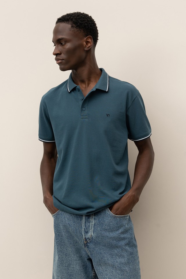 Embroidered Cotton Polo Embroidered Cotton Polo