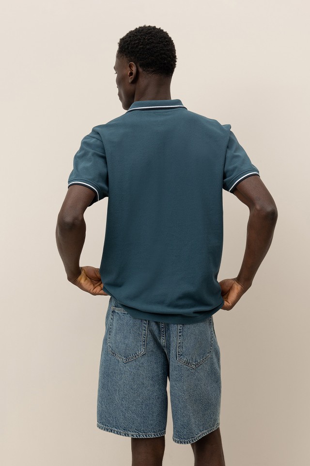 Embroidered Cotton Polo Embroidered Cotton Polo