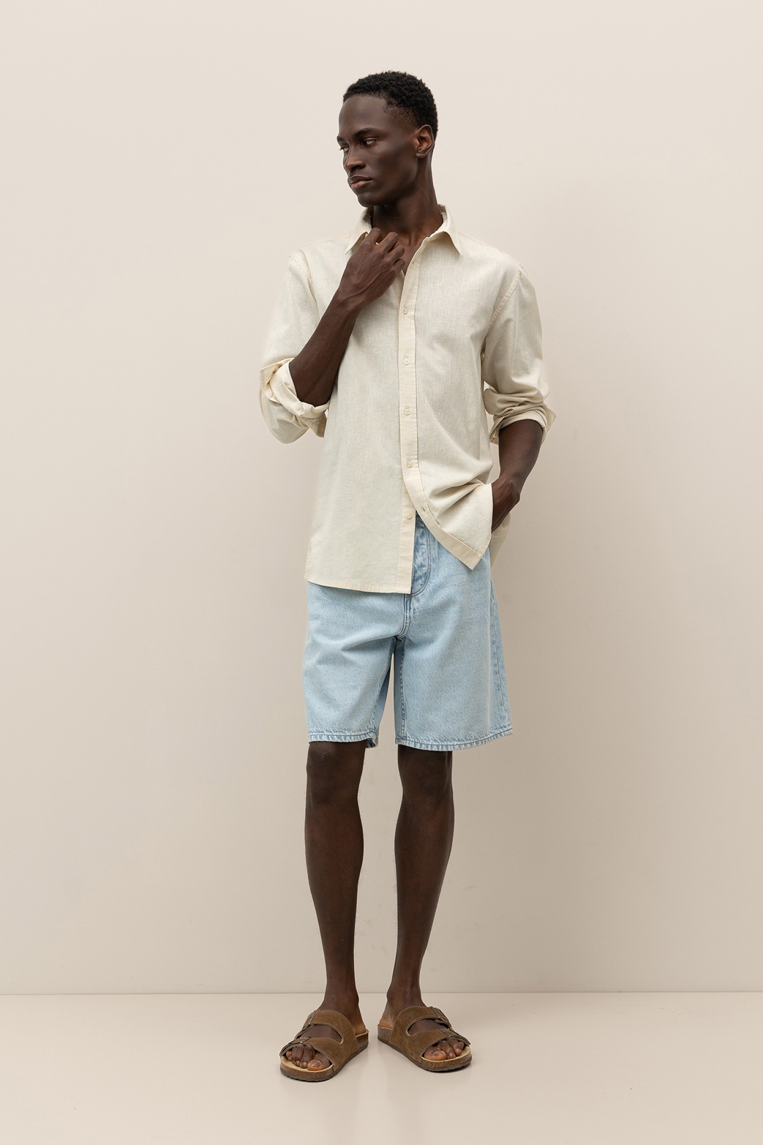 Baggy Denim Shorts
