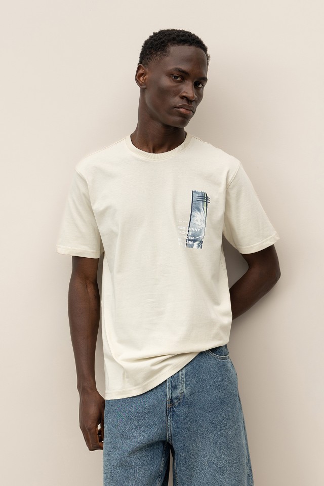 Printed Message T-Shirt