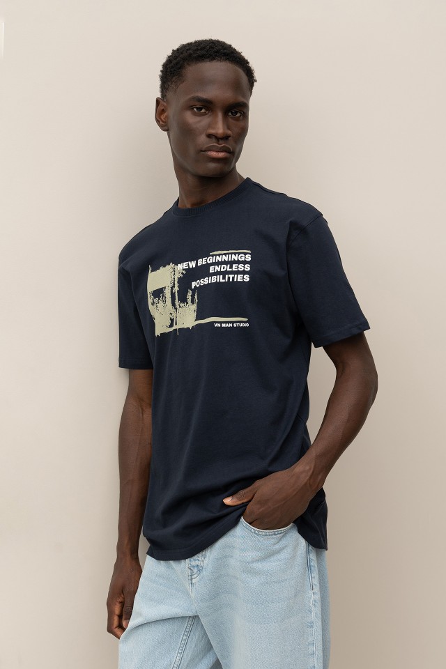 Printed Message T-Shirt