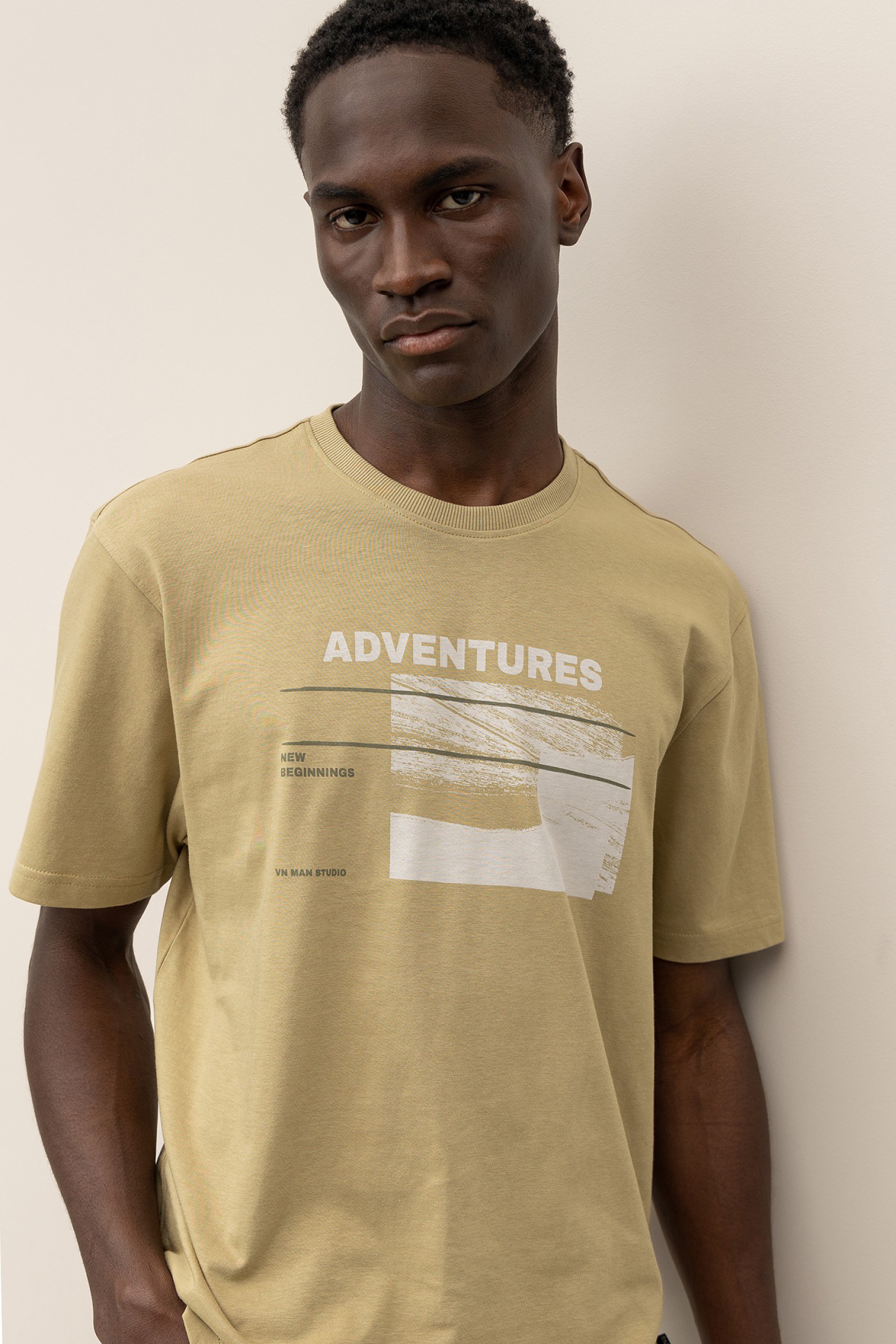 T-Shirt Estampada com Mensagem