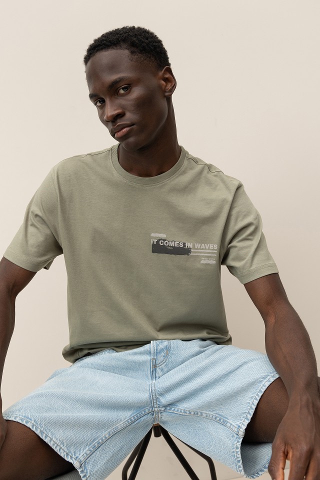 Printed Message T-Shirt