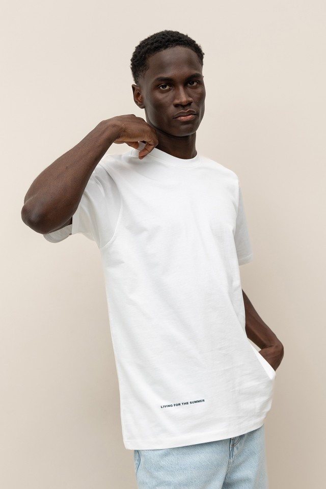 Regular Printed Back T-Shirt