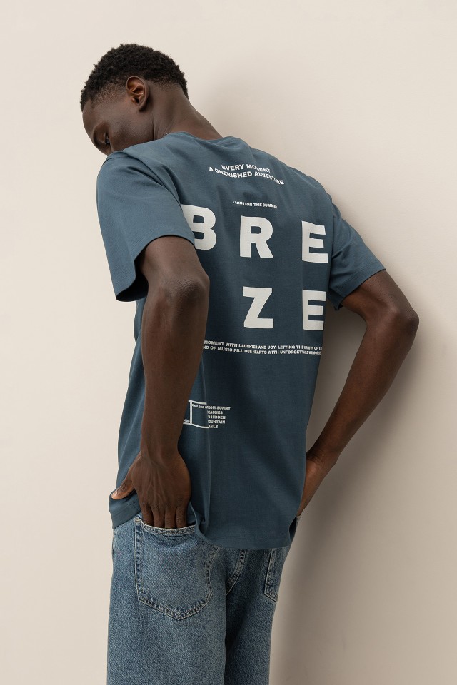 Regular Printed Back T-Shirt