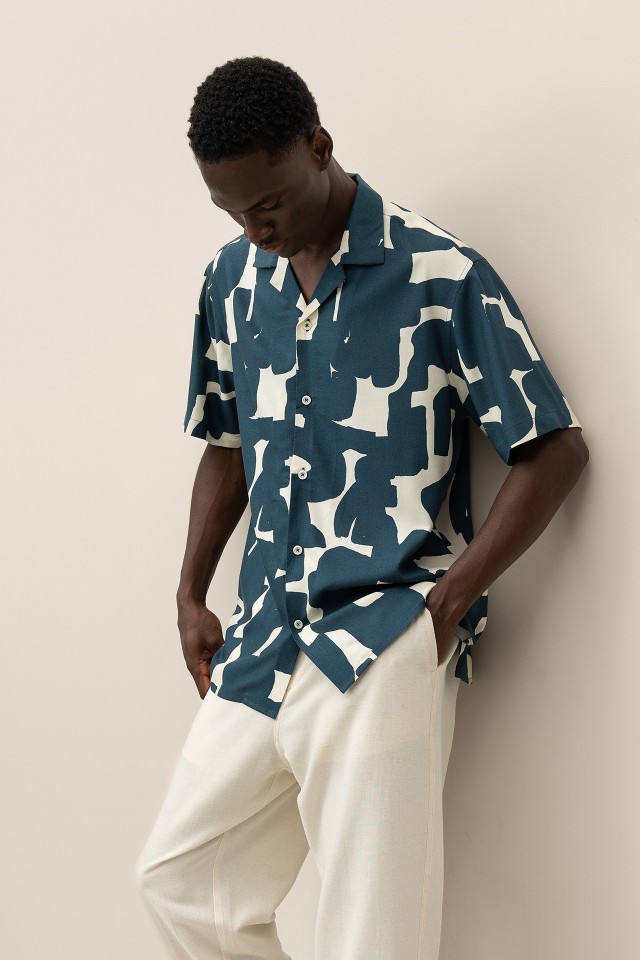 Camisa Relaxed Estampada