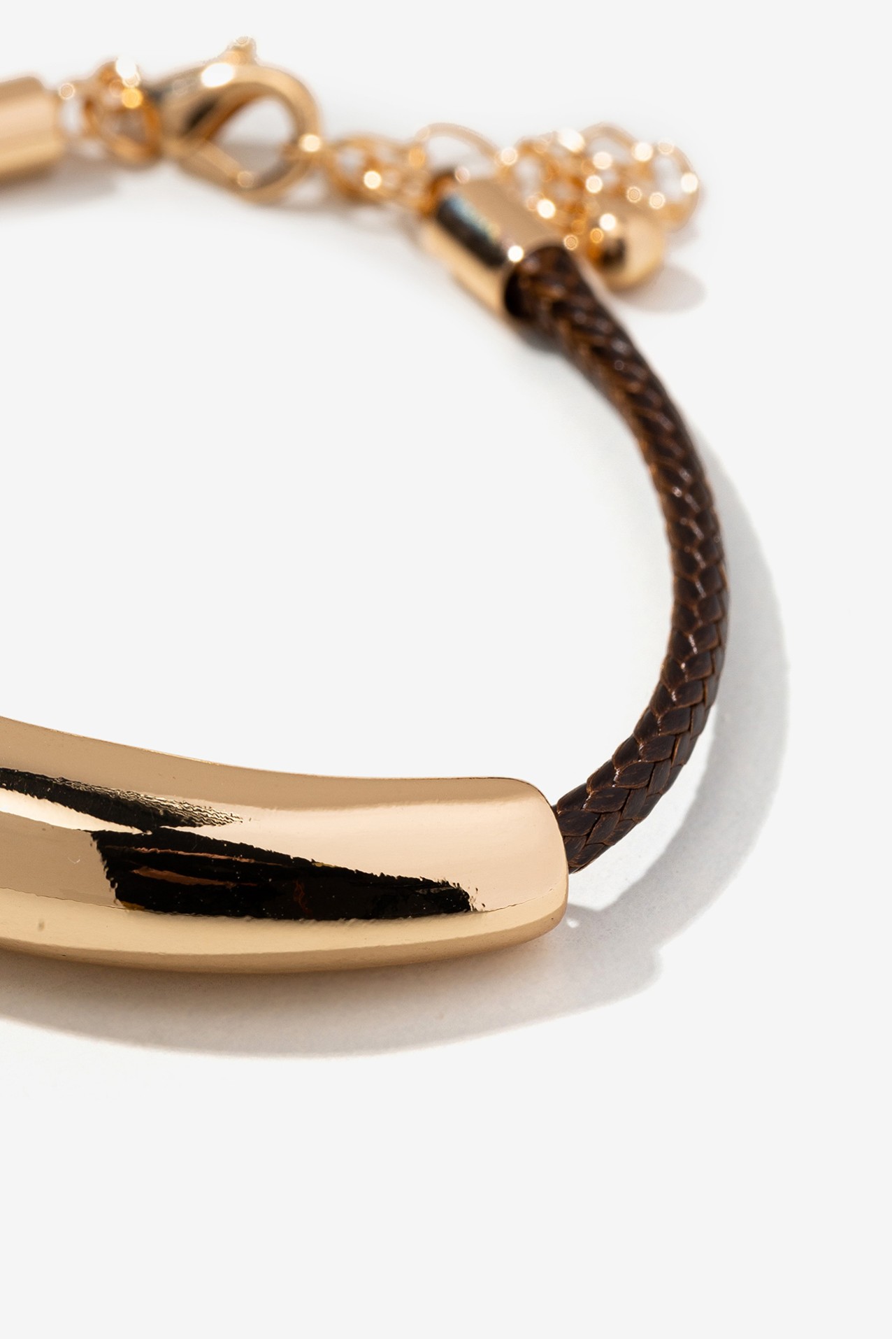 Pulsera con Efecto de Piel Combinada