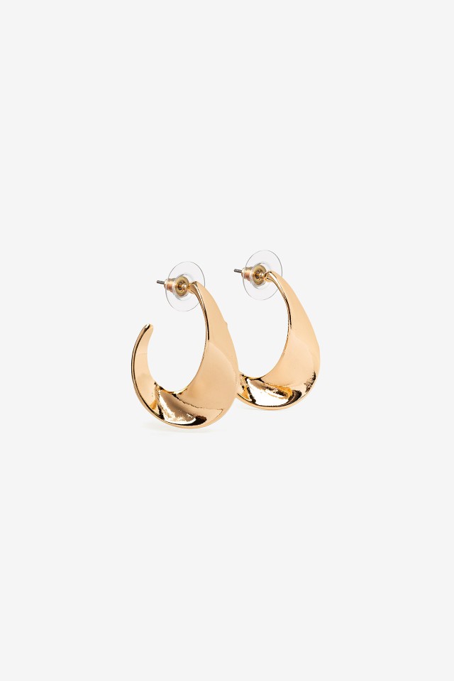 Twisted Curved Earrings