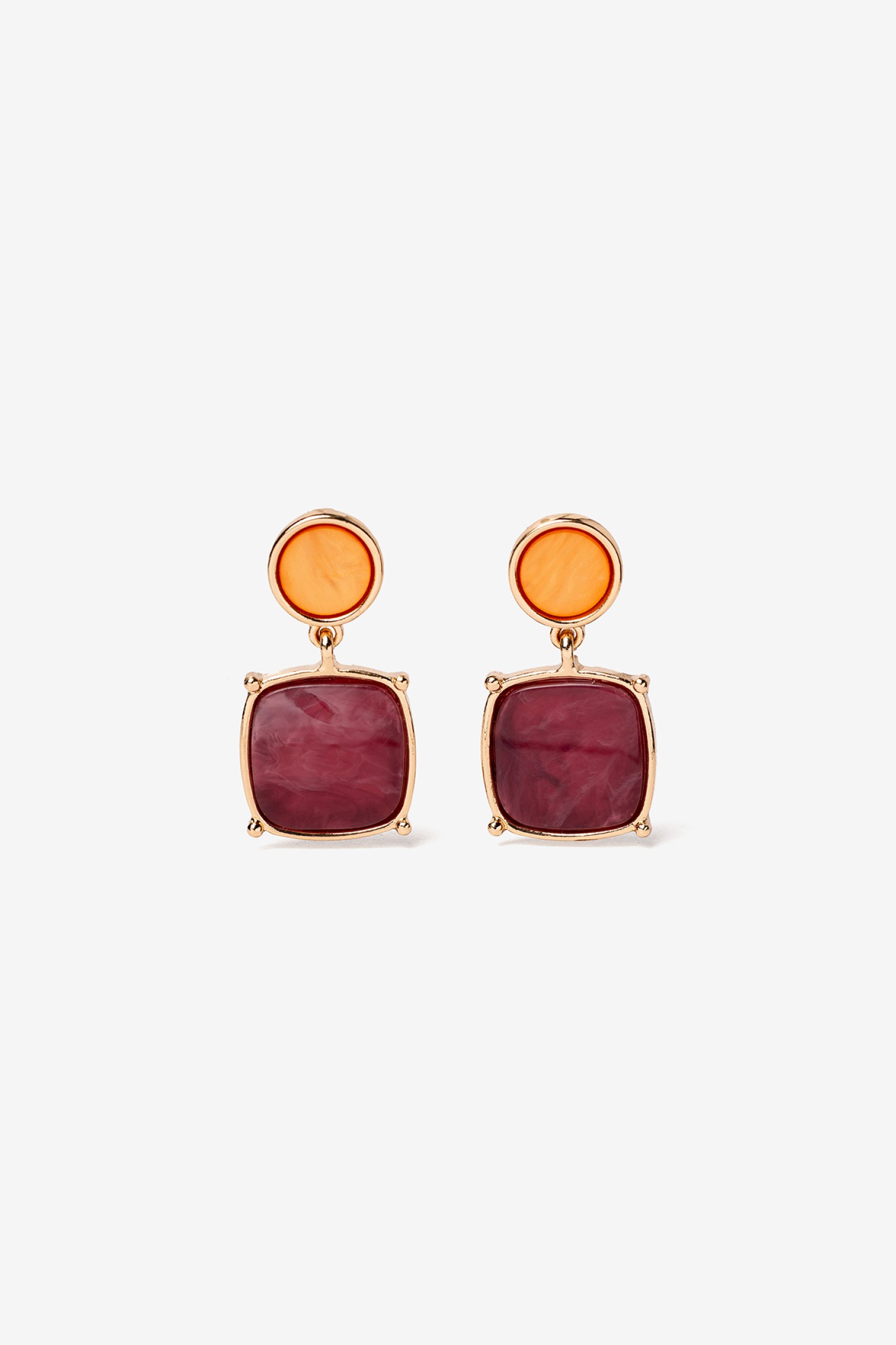 Pendientes Colgantes Cuadrados