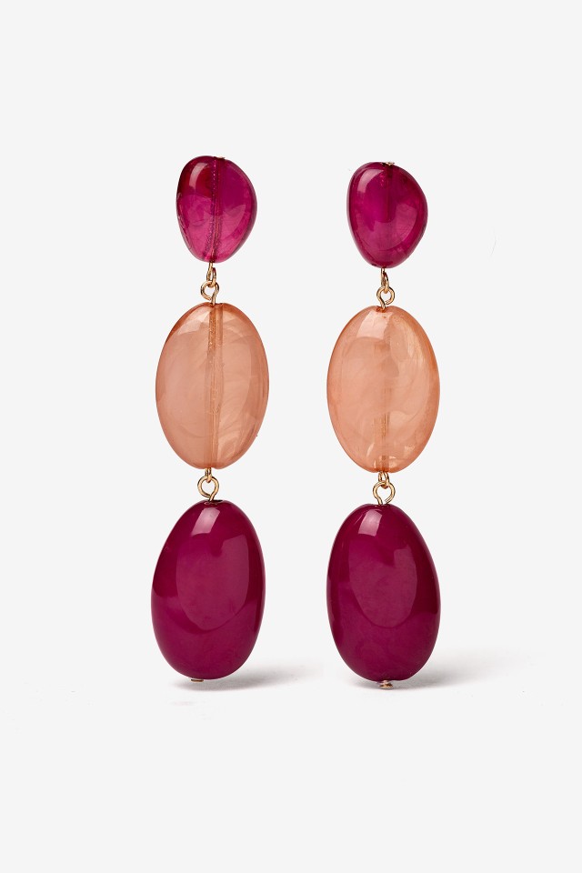 Long Beaded Earrings