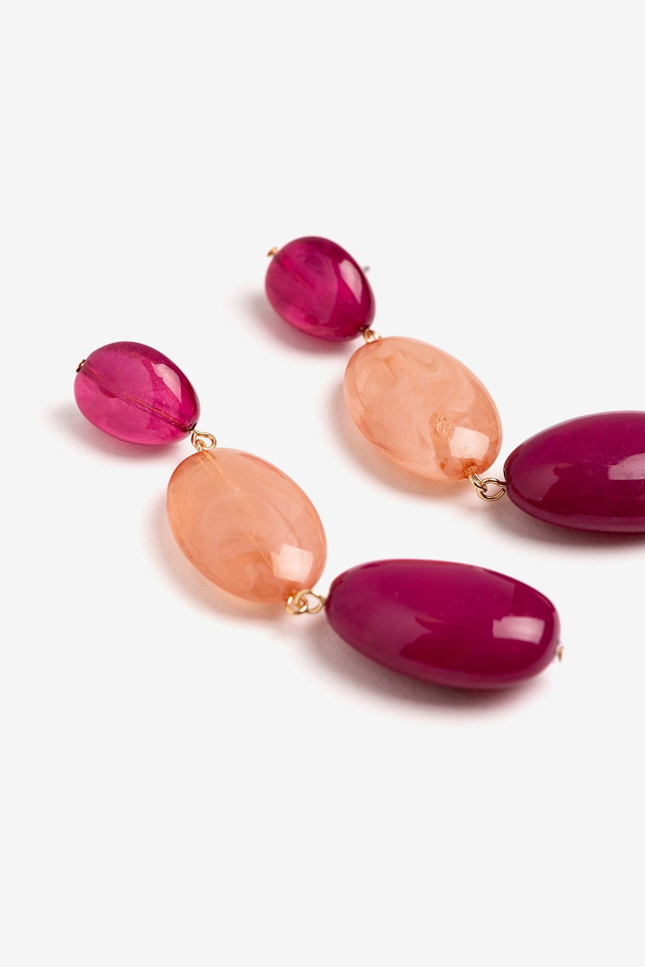 Brincos Longos de Missangas