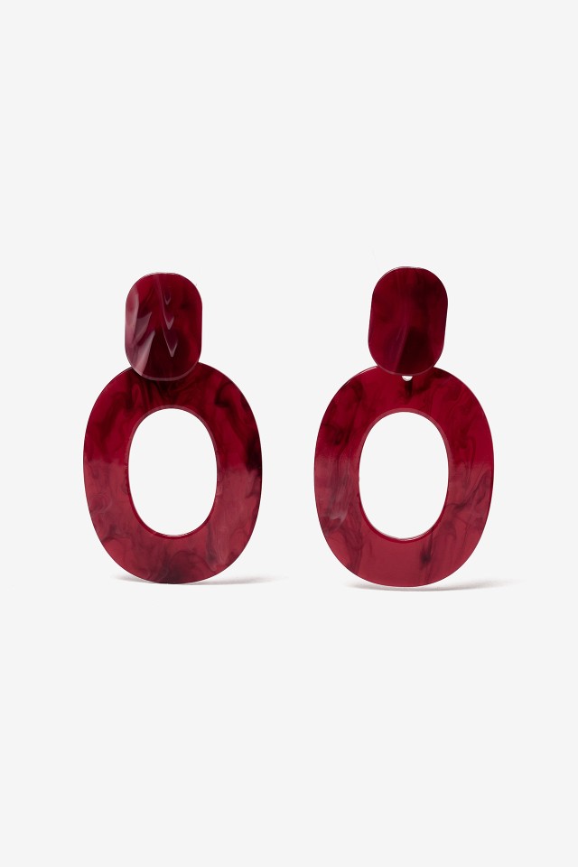 Acrylic Drop Earrings