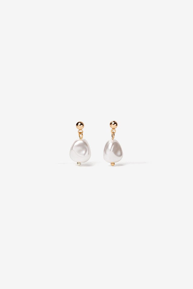 Pendientes Colgantes con Efecto Perla
