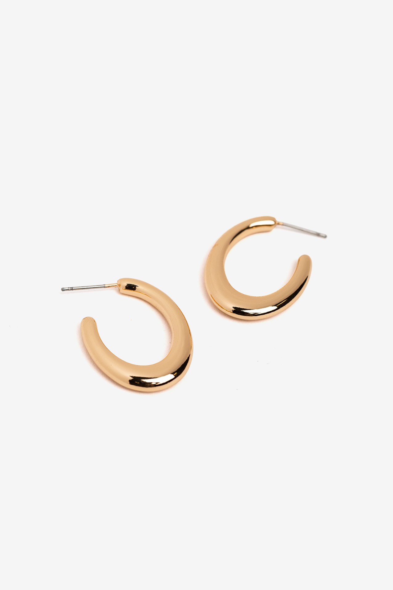 Brincos Curvos Ovais