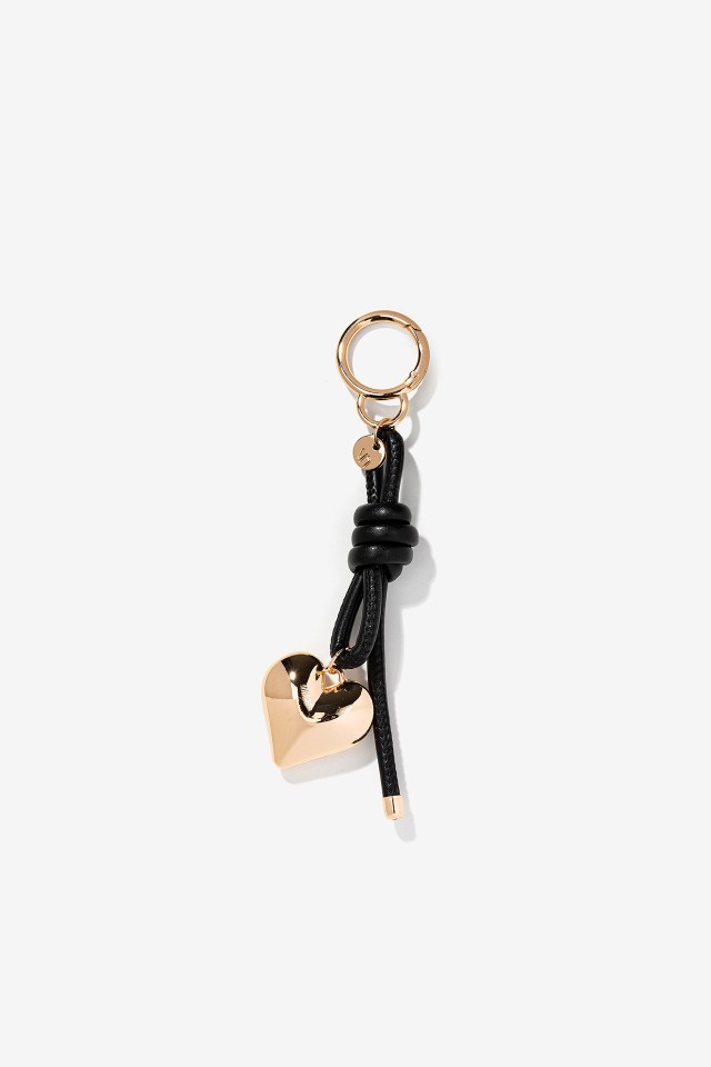 Heart Charm Keychain