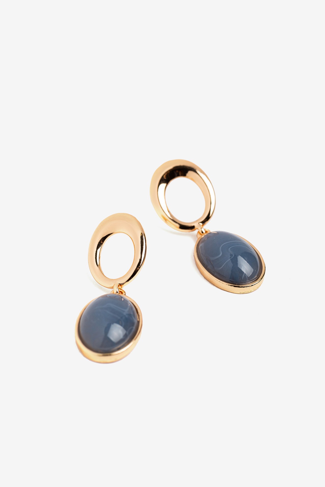 Brincos Ovais de Pendente